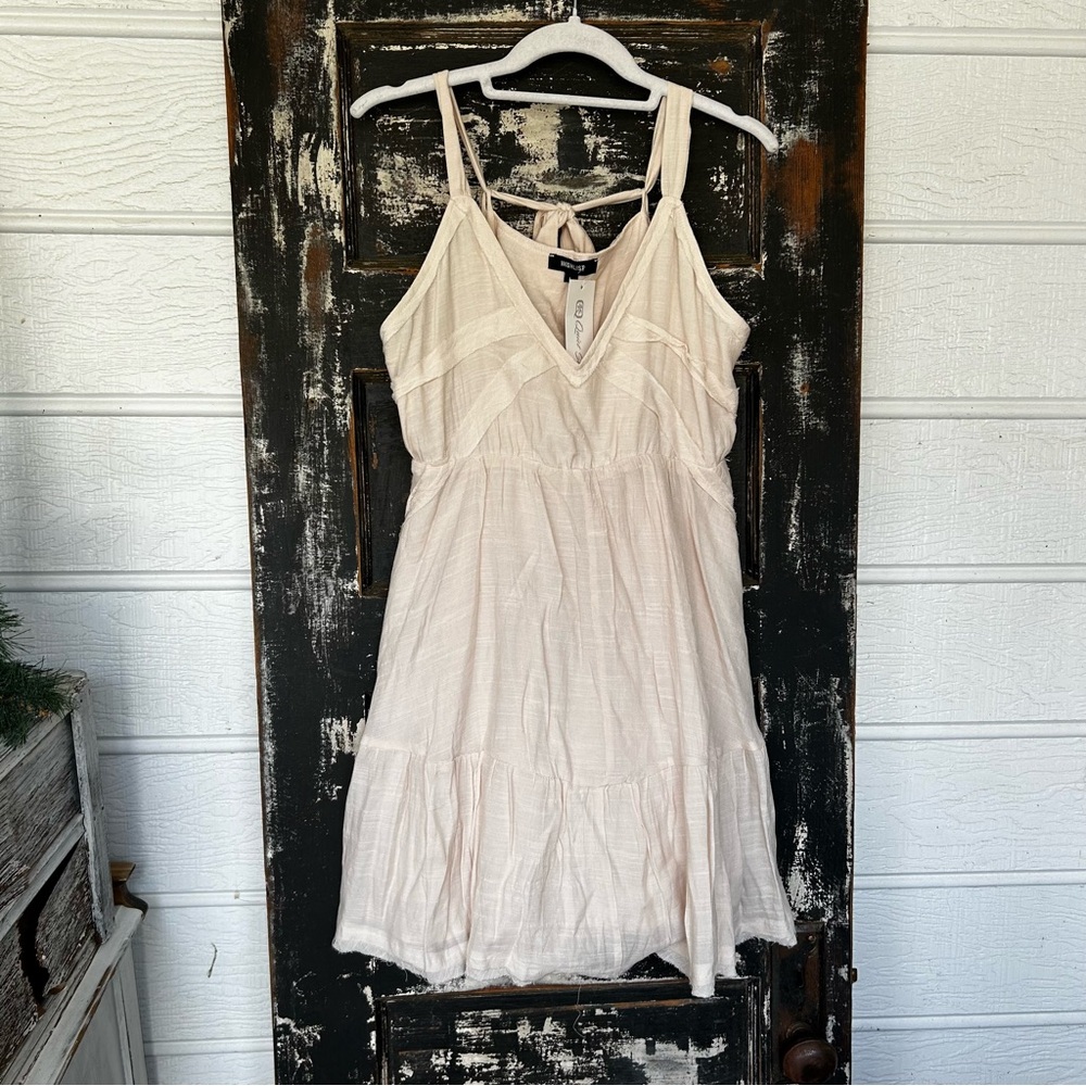 Wishlist Cream Tank Dress